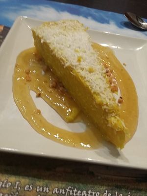 Dropped by today again, just to try another dessert at Garibolo in Bilbao