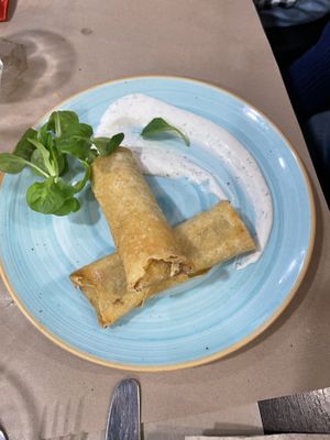 Rollitos caseros  at Garibolo in Bilbao