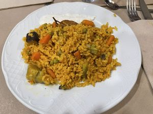 Paella  at Garibolo in Bilbao