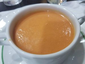 Gazpacho at Garibolo in Bilbao