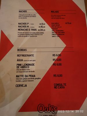  at Oak's Burritos in Rio De Janeiro
