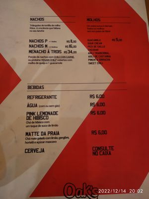  at Oak's Burritos in Rio De Janeiro