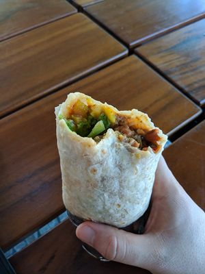 Burrito at Oak's Burritos in Rio De Janeiro