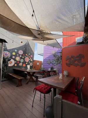   at Red House Pizza in San Diego