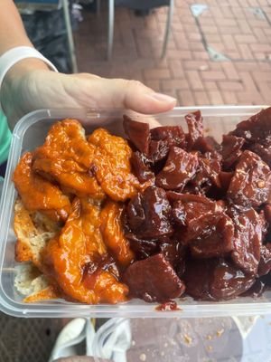 Box for 40$  at Tin Tin Vegetarian 天天素食 - Tin Hau in Hong Kong Island