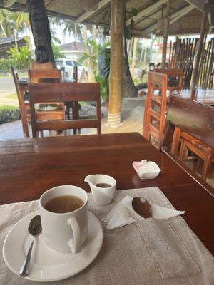 Ginger tea  at Luca Loko in San Juan Siquijor