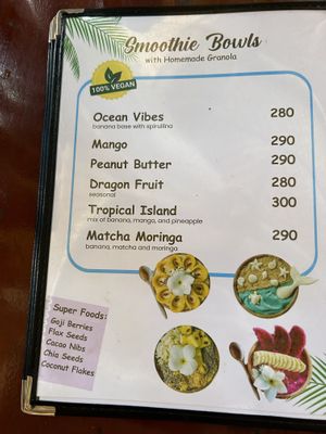 Menu may  at Luca Loko in San Juan Siquijor