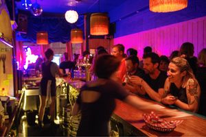 Late night snacks  at The Shady Lady in Fitzroy