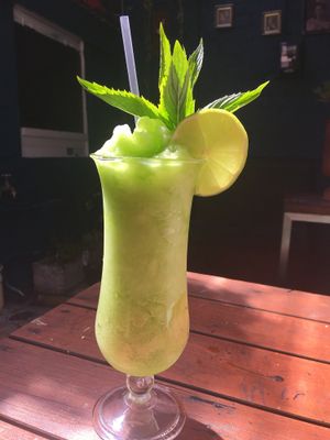 Frozen mojito!! at The Shady Lady in Fitzroy