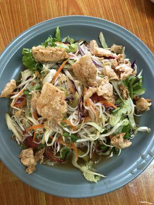 tam sua  at Raan Ahaan Jai Vegetarian Restaurant in Nakhon Phanom