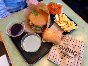 What a meal!  at Swing Kitchen - Währinger Straße in Vienna