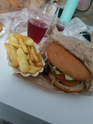 The Schnitzel at Swing Kitchen - Währinger Straße in Vienna