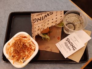 Burger menu at Swing Kitchen - Währinger Straße in Vienna