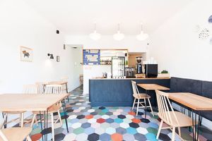 Interior (from social media) at Jaskolka in Warsaw