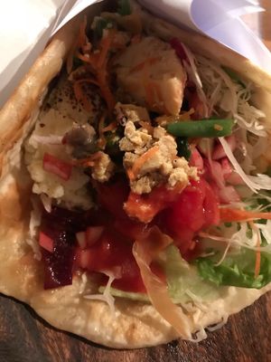 Old fashion vegan monpan at Monpan Shokudo in Kyoto