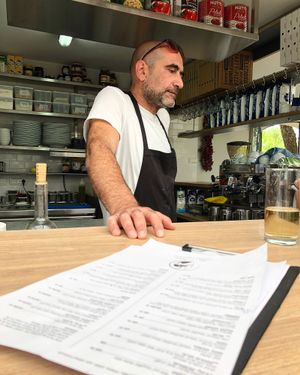 Dudu Aslan owner and Chef at Orchid Garden in Jerusalem