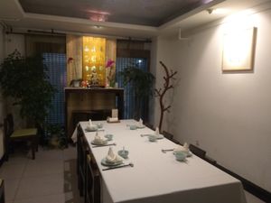 Tables at Suhe Vegetarian Lifestyle in Beijing