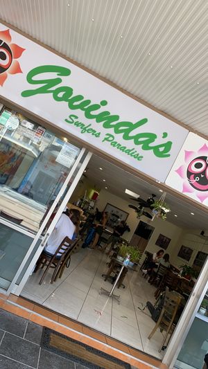 Front door  at Govindas - Surfers Paradise in Surfers Paradise