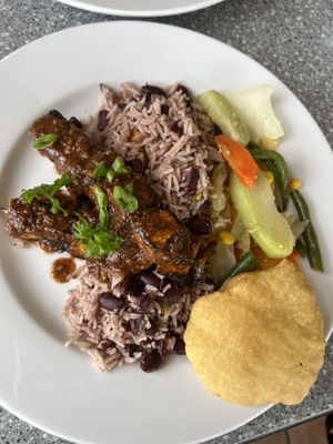   at Jamaican Kitchen in Kamloops