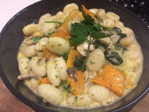 Creamy Italia with gnocchi at La Porchetta in Altona Meadows