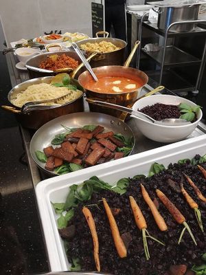 Photo by: Borbona vegan catering on Facebook at Borbona in Ljubljana