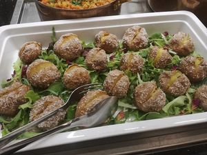 Photo by: Borbona vegan catering on Facebook at Borbona in Ljubljana