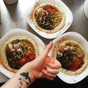 Hummus bowl at Humpit in York