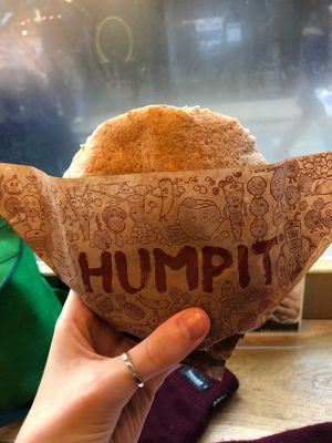 Filled pita  at Humpit in York