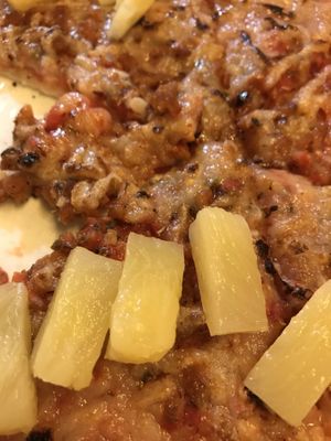 Those tiny little things are the sausage  at MidiCi in Estero