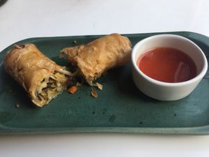 Vegetable roll (vegan) at Goodtime in Berlin