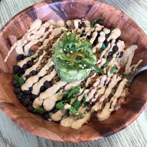 Ay papi bowl! So delicious and so filling.  at Gangster Vegan in Phoenixville