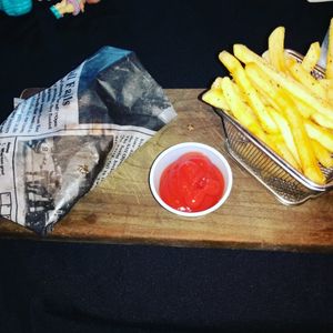 Vegan fish and chips😍 at The Copper Vault in Springfield