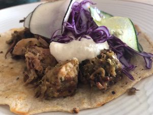 Jackfruit Tacos  at Root to Rise Kitchen in Minneapolis