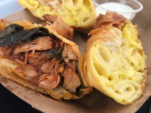 Veggrolls at Root to Rise Kitchen in Minneapolis