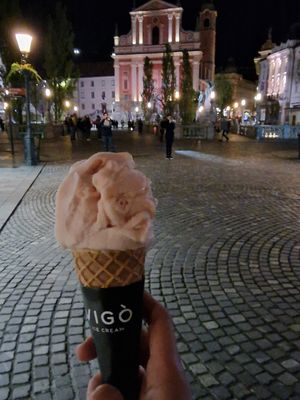  at Vigo Ice Cream in Ljubljana
