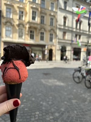   at Vigo Ice Cream in Ljubljana