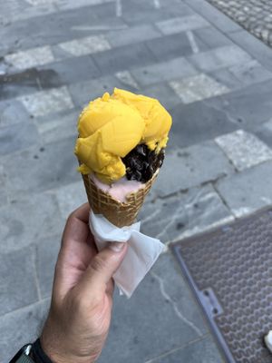  at Vigo Ice Cream in Ljubljana