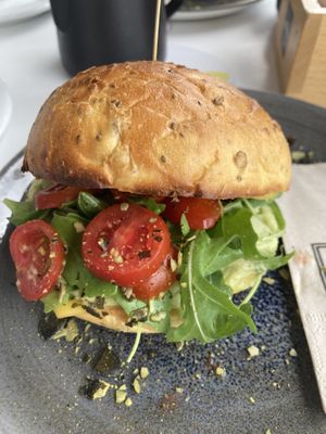 vegan sandwich  at Kavarna Triglav in Koper