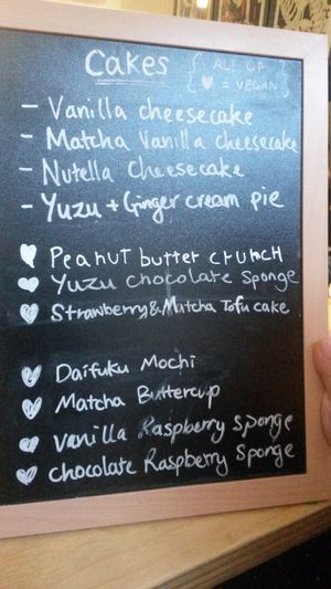 Desserts at Ippuku Tea House in York