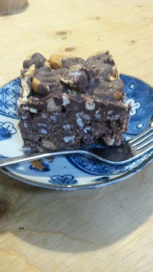 Peanut butter chocolate crunch at Ippuku Tea House in York