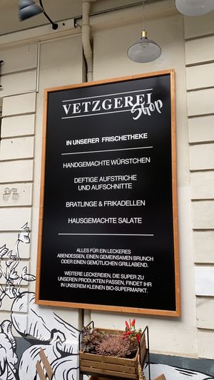 Mega Idee !! at Die Vetzgerei in Berlin