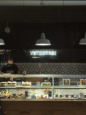 The shop at Die Vetzgerei in Berlin