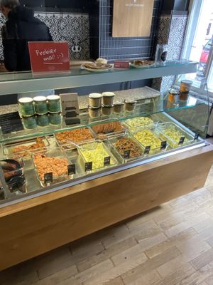 Deli counter  at Die Vetzgerei in Berlin