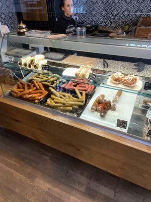 Deli counter  at Die Vetzgerei in Berlin