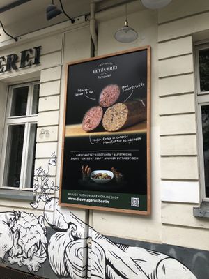 Outside   at Die Vetzgerei in Berlin