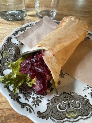 Gyro wrap  at Die Vetzgerei in Berlin