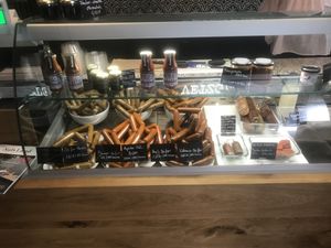 Counter at Die Vetzgerei in Berlin