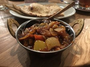 Chilli kofta (vegan)  at Bhajan Cafe in Krakow