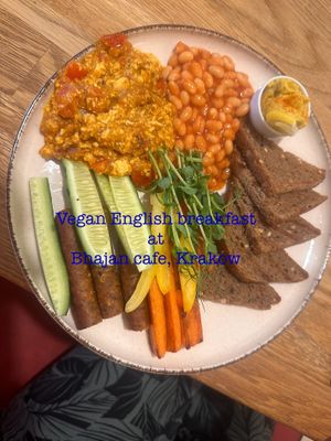   at Bhajan Cafe in Krakow