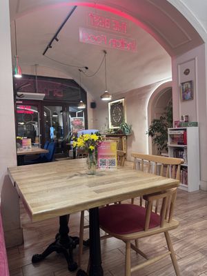 Space   at Bhajan Cafe in Krakow